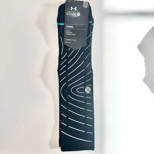 Under Armour Black and White Performance Socks